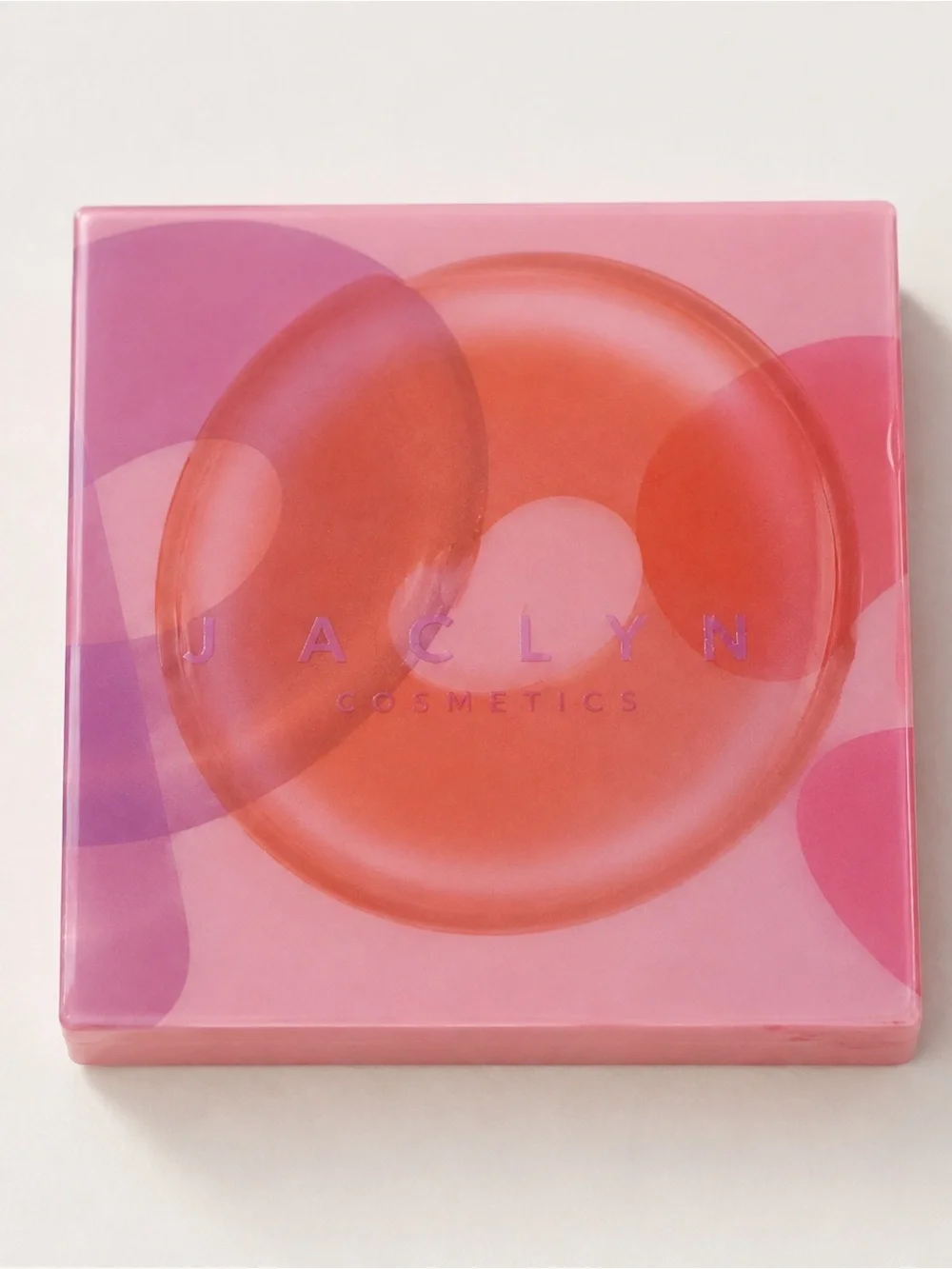 Jaclyn Cosmetics Orange Blush Compact - Vibrant Orange Cheek Color